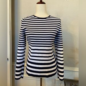Lauren Ralph Lauren Ribben Cotton Blend Striped Sweater size XL